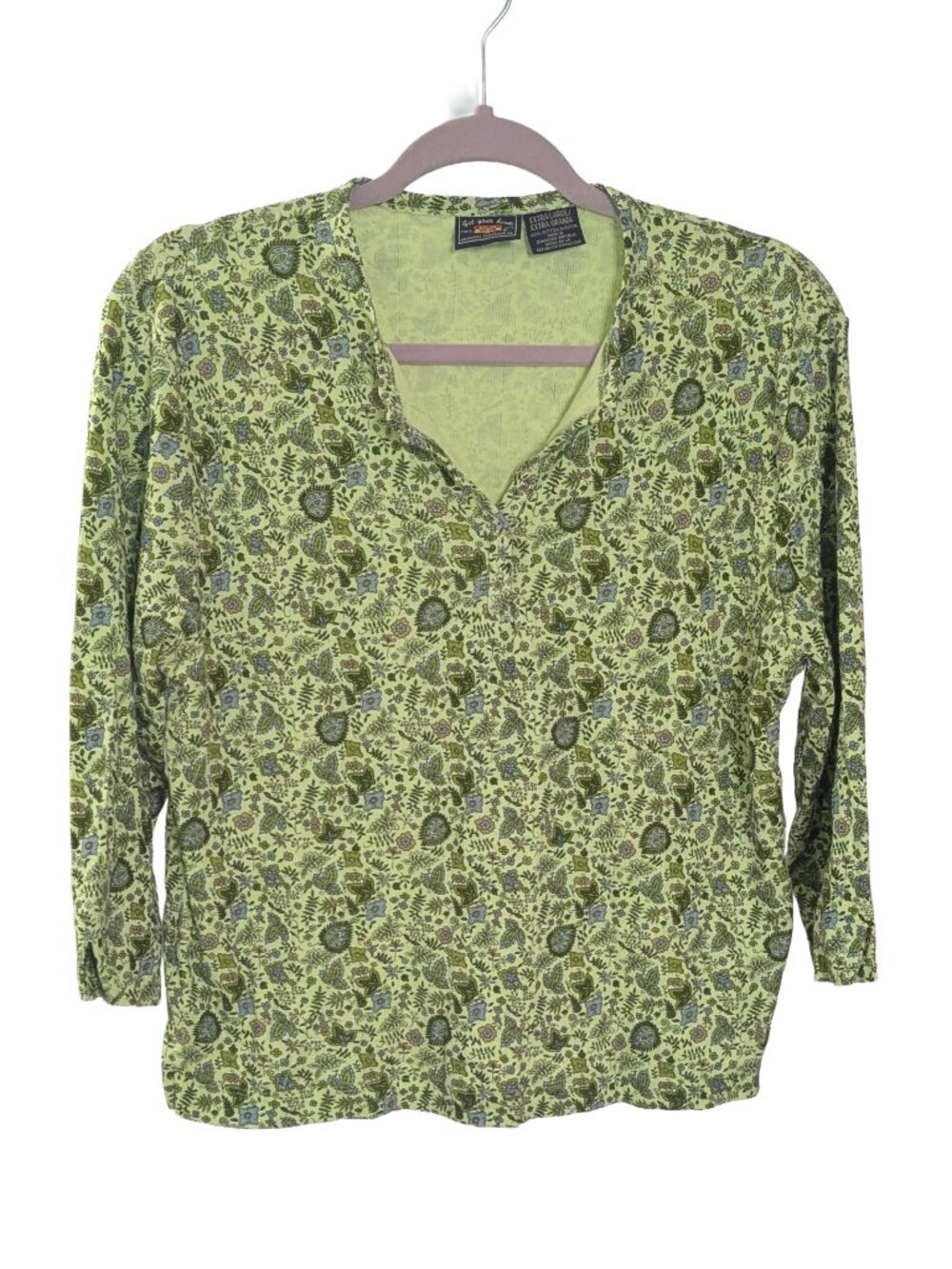 Route 66 Y2K Paisley Top